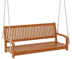 Supamas suolas iš akacijos medienos, iki 360 kg, natūralios spalvos, 138 × 62 × 60 cm
