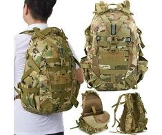 Taktinė kuprinė 30L, vandeniui atspari, camo