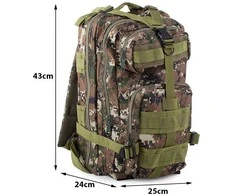 Taktinė kuprinė 30L, žalia