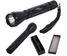 Taktinis žibintuvėlis su LED