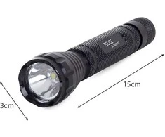 Taktinis žibintuvėlis su LED