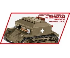Cobi Tanketės TK-3 modelis su figūrėle