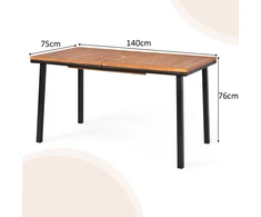 Terasos stalas 139.7 x 74.9 x 76.2 cm