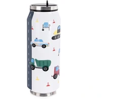 Termo puodelis su vakuumine izoliacija, baltas, 400 ml