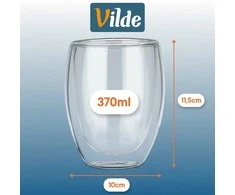 Termoizoliacinės stiklinės Vilde 370 ml, 2 vnt.