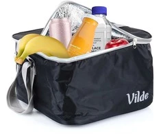 Termoizoliacinis krepšys Vilde, 18 l, juoda