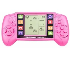 Lean Toys Tetris žaidimų konsolė Rožinė