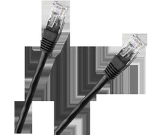 Inne Oem Patchcord kabelis UTP 8c kištukas-kištukas 3.0m CCA juodas cat.6e