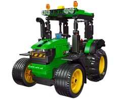 Lean Toys Traktoriaus konstruktorius 304 dalys