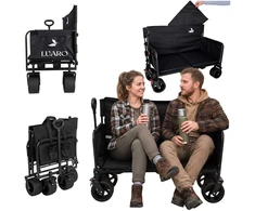Transportinis vežimėlis juodas