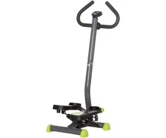 Homcom Steperis su LCD ekranu ir rankena iki 100 kg, 55 x 44 x 108 cm