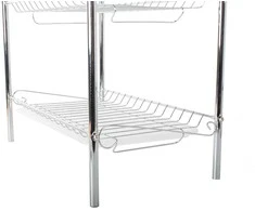 Three-tier drying rack kitchen drainer