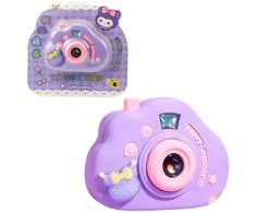 Trintukas fotoaparato formos, violetinis, 8x6x3 cm