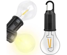 Turistinė LED Lempa su USB-C Įkrovimu, 3 Apšvietimo Režimai