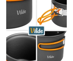 Vilde Turistinis indų rinkinys 6 vnt.