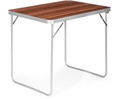 MultiGarden Turistinis stalas ModernHome, 80x60x70 cm, rudas