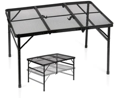 Turistinis sulankstomas stalas 90x60 cm