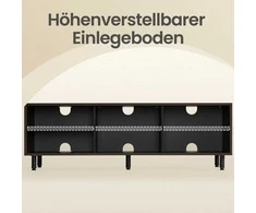 TV staliukas Songmics TV spintelė 140 x 39 x 45 cm