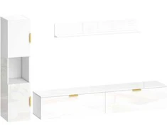 TV staliukas TV spintelių rinkinys 180 × 33 × 30 cm