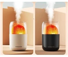 Ultragarsinis oro drėkintuvas su LED apšvietimu, 300 ml