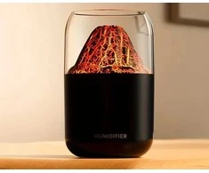 Ultragarsinis oro drėkintuvas su LED apšvietimu ir aromaterapija, 300 ml