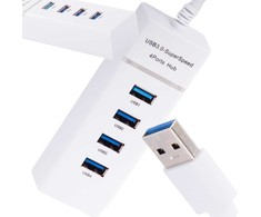 Kilimėlis USB 3.0 skirstytuvas su 4 prievadais