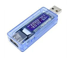 Voltmeter usb ammeter voltage tester