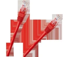 LP Oem Patchcord kabelis UTP 8c kištukas-kištukas 3.0m CCA raudonas kat.6e
