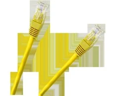 Oem Patchcord UTP kabelis 8c CCA Cat6e 3m Geltonas