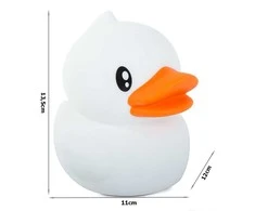 Led duck night light rgb remote control usb