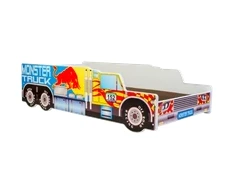 Luco Vaikiška lova Monster Truck su čiužiniu 140x70