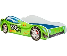 Luco Vaikiška lova Speed Car su čiužiniu 140x70