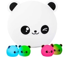 Verk Group Vaikiška naktinė lempa LED RGB panda