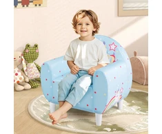 Vaikiška sofa mėlyna
