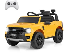 Vaikiškas automobilis 12 V Geltonas