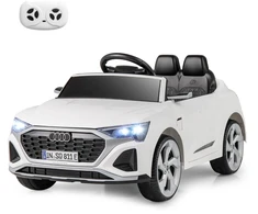 Vaikiškas elektrinis automobilis 12 V baltas