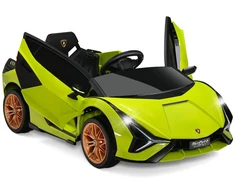 Vaikiškas elektrinis automobilis 12 V žalias