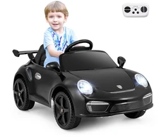 Vaikiškas elektrinis automobilis juodas