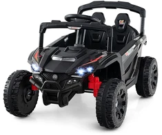 Vaikiškas elektrinis automobilis juodas