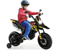 Vaikiškas elektrinis motociklas juodas