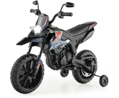 Vaikiškas elektrinis motociklas mėlynas