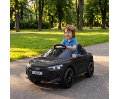 Vaikiškas elektromobilis Audi A5L su nuotolinio valdymo pultu, juodas, 101 × 55 × 43 cm