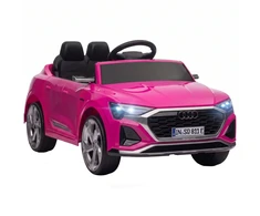 Vaikiškas elektromobilis Audi Q8 e-tron Sportback su nuotolinio valdymo pultu, rožinis, 98 × 49,5 × 43 cm