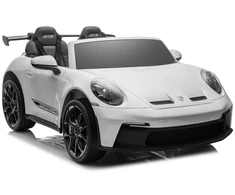 Lean Cars Vaikiškas elektromobilis Porsche GT3, baltas