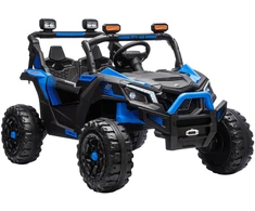 Vaikiškas elektromobilis UTV, dvivietis, 2 × 120 W, mėlynas ir juodas, 121 × 79 × 77 cm