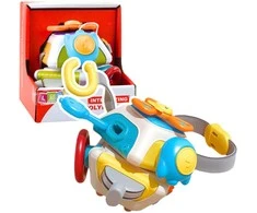 Lean Toys Vaikiškas sensorinis lavinamasis kubas, 13x13x13 cm