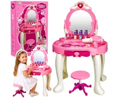 Lean Toys Vaikiškas staliukas rožinis