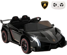 Vaikų elektromobilis Lamborghini juodas