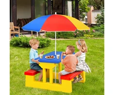 Vaikų pikniko stalo komplektas 67 × 41 × 47 cm