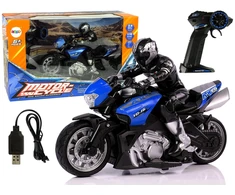 Lean Toys Valdomas motociklas 1:10